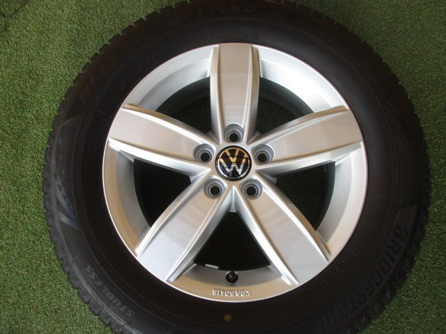 み VW純正 ポロ 185 65R15 スタッドレスタイヤ４本SET AW型