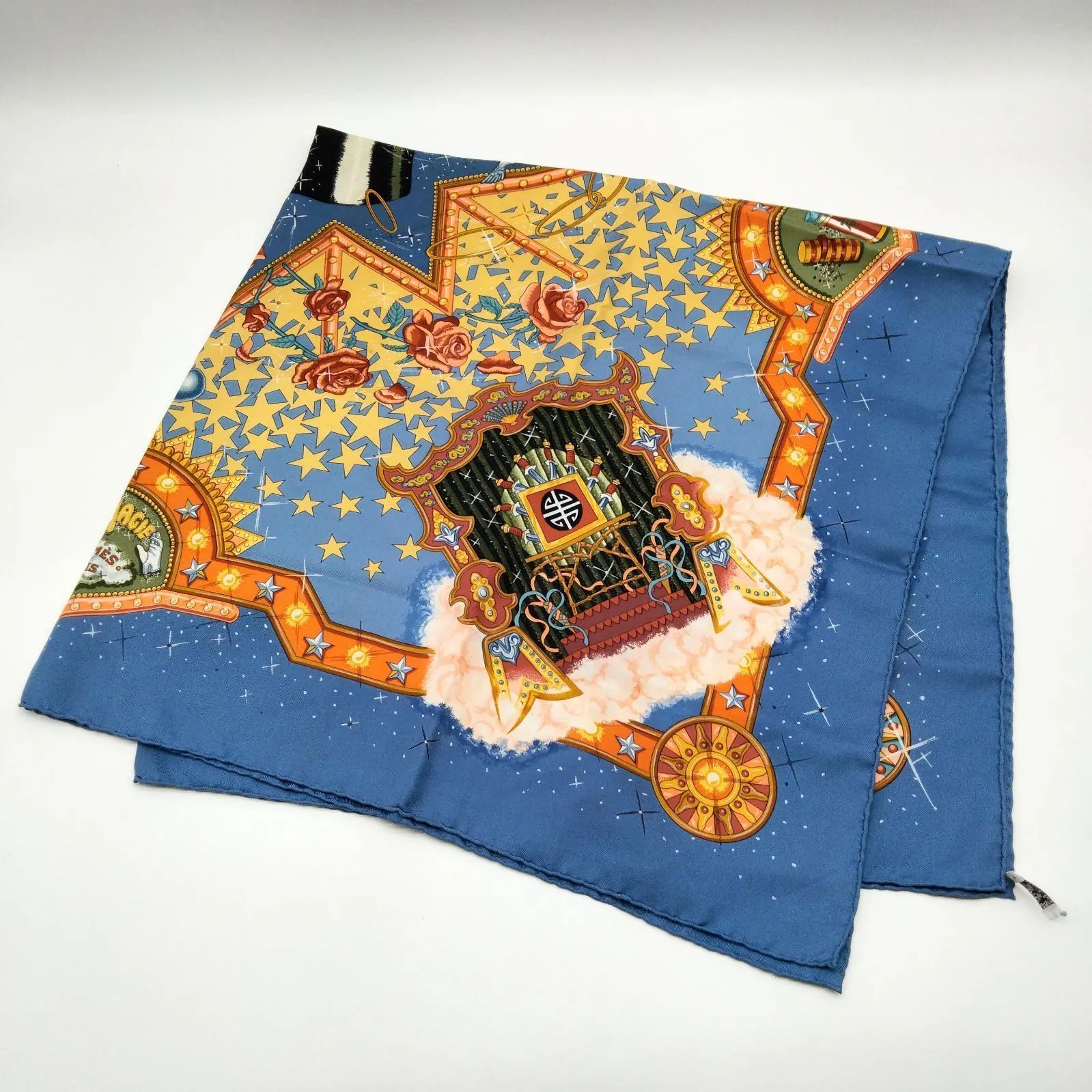【洋子】エルメス カレ 90 LA MAGIE マジック スカーフ エルメス(HERMES)エルメス カレ90 LA MAGIE スカーフ 衣料品