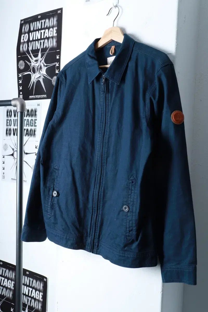 【雷市場（ポンジャン）商品韓国直送】 （ M ） Timberland(ティンバーランド) スーツ ジャケット ブレザー ネイビー ワーク アメカジ- 11767