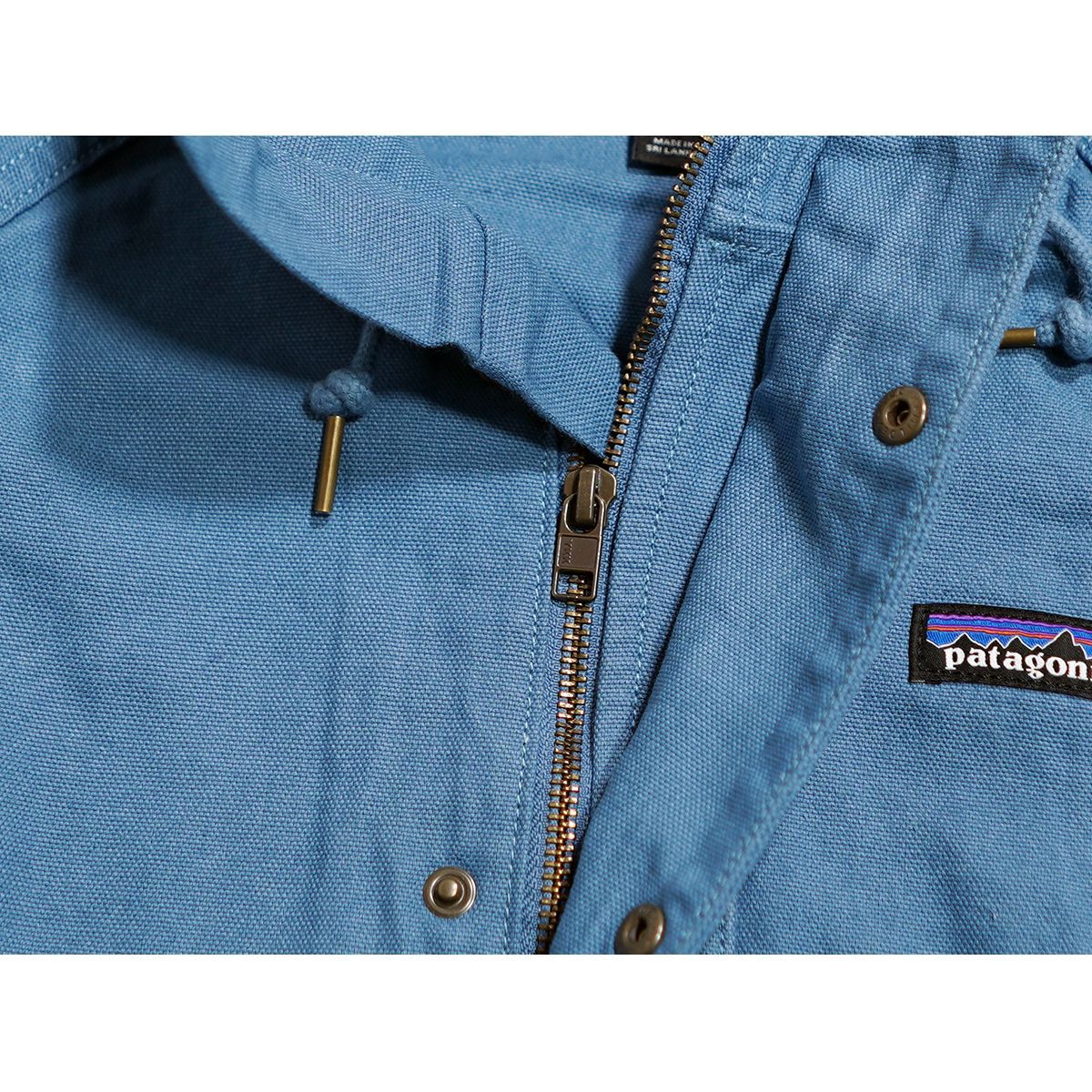 patagonia オーガニックコットン キャンバスジャケット Patagonia パタゴニア□ Cotton Canvas Jacket □ブルー