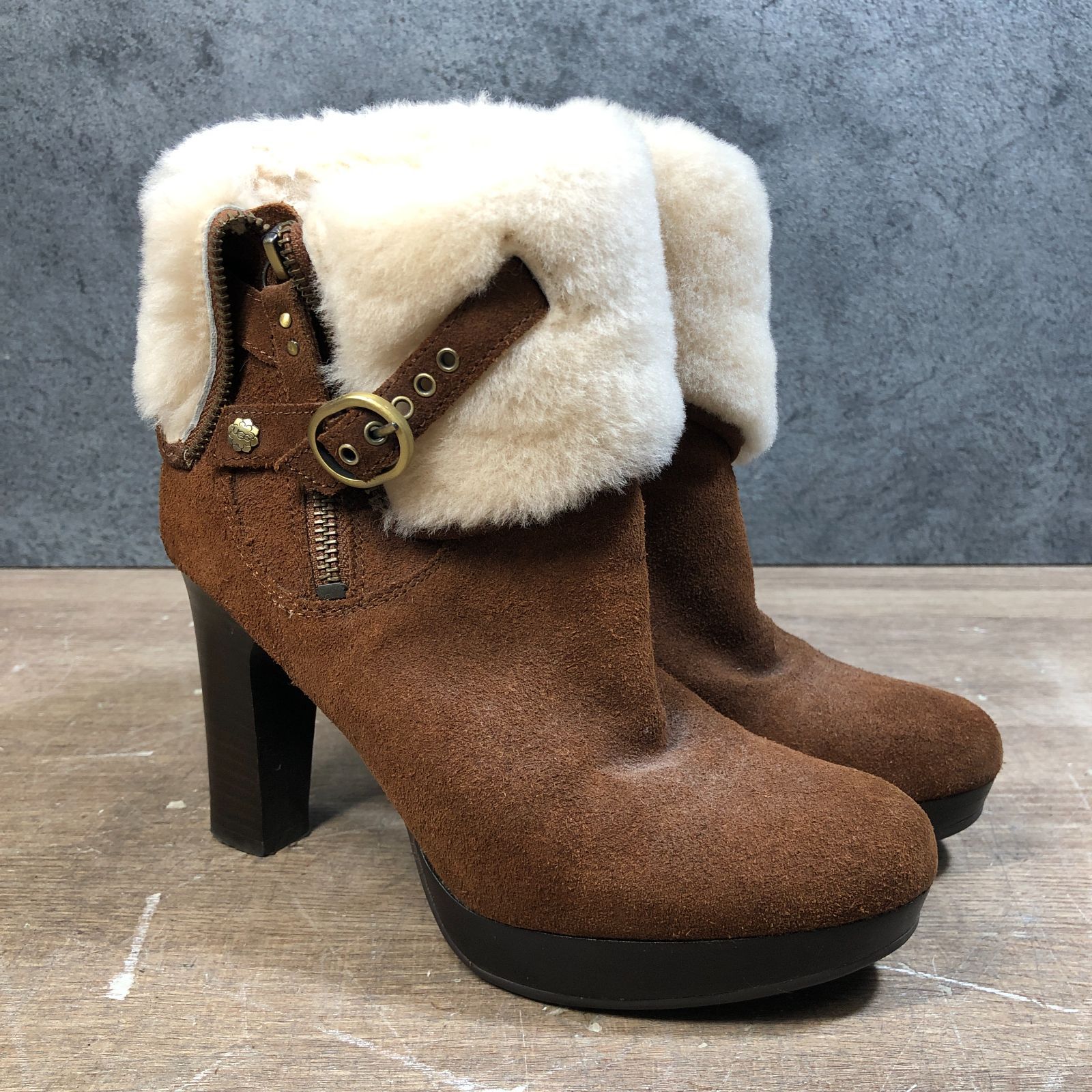 UGG アグ ブーティ スカーレット 1005647 レディース 24cm 靴 冬物 ...