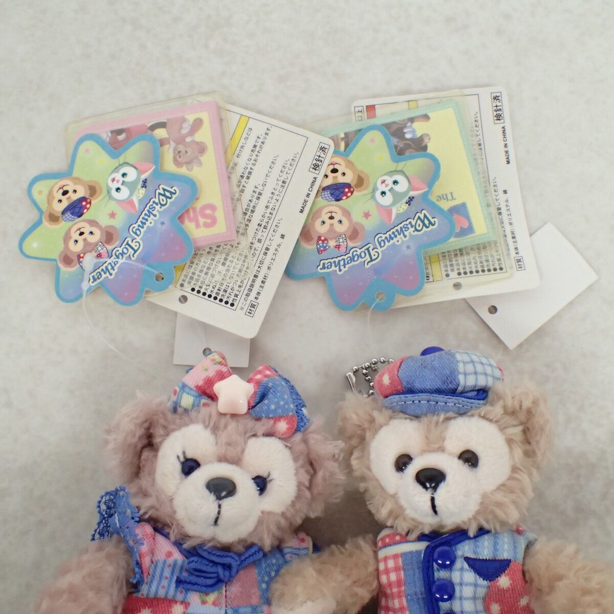 ダッフィー シェリーメイ ぬいぐるみバッジ ディズニーシー 15