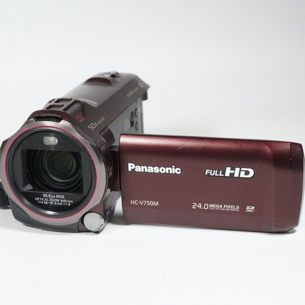 Panasonic パナソニック HC-V750M ブラウン 動作OK 返金保証