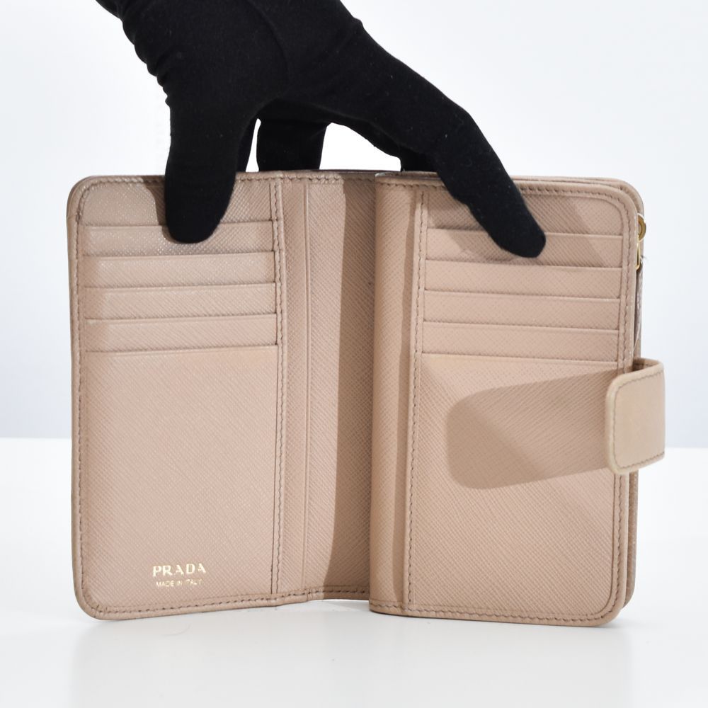 中古USED PRADA レディース 財布 2つ折り 1ML225 プラダ 1528740 中古USED PRADA レディース 財布 2つ折り 1ML225 プラダ 1528740