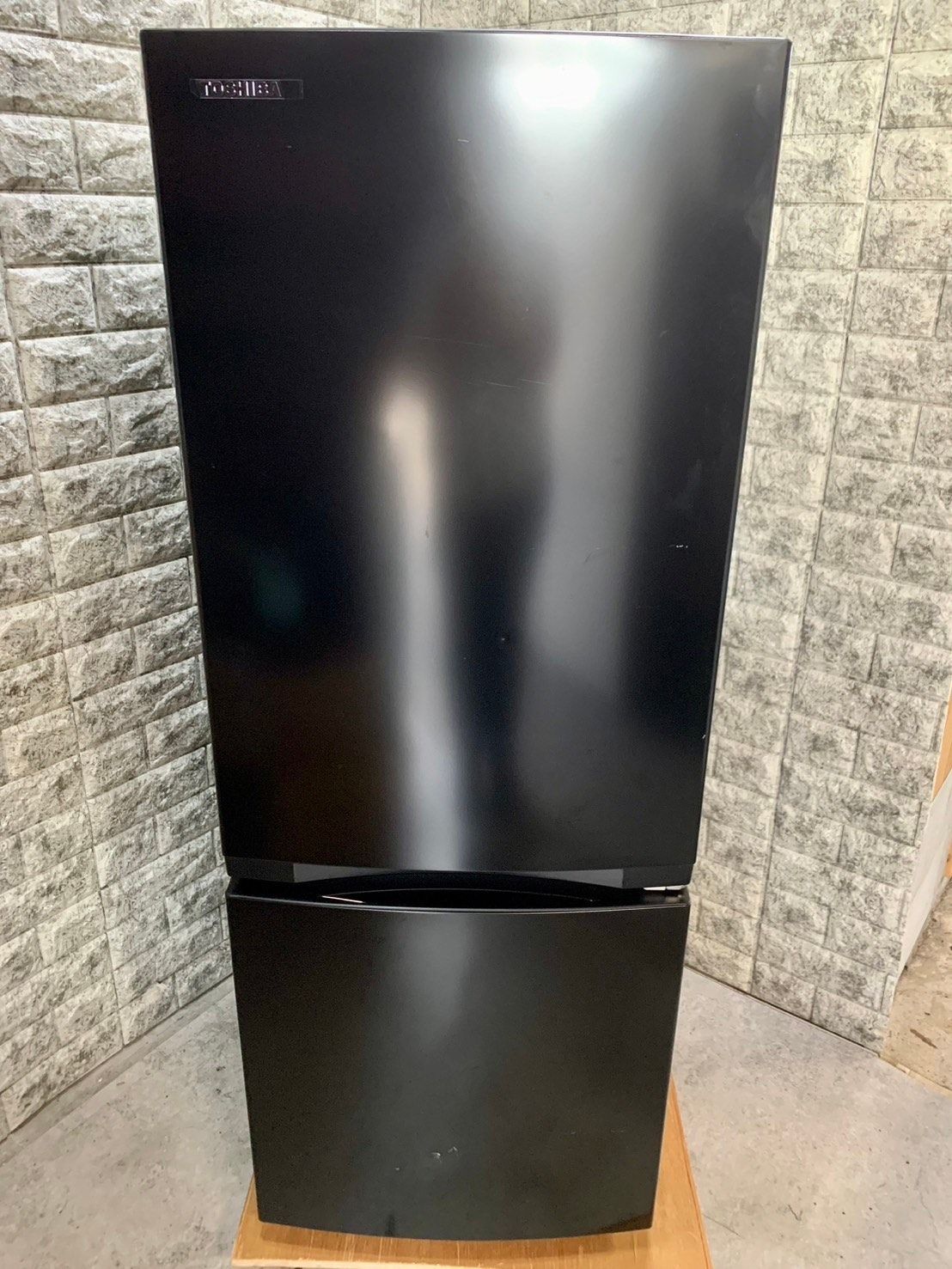 【高年式】大阪送料無料★3か月保障★2023年★GR-U15BS★IR-519 高年式】大阪送料無料☆3か月保障付き☆冷蔵庫☆東芝☆2ドア