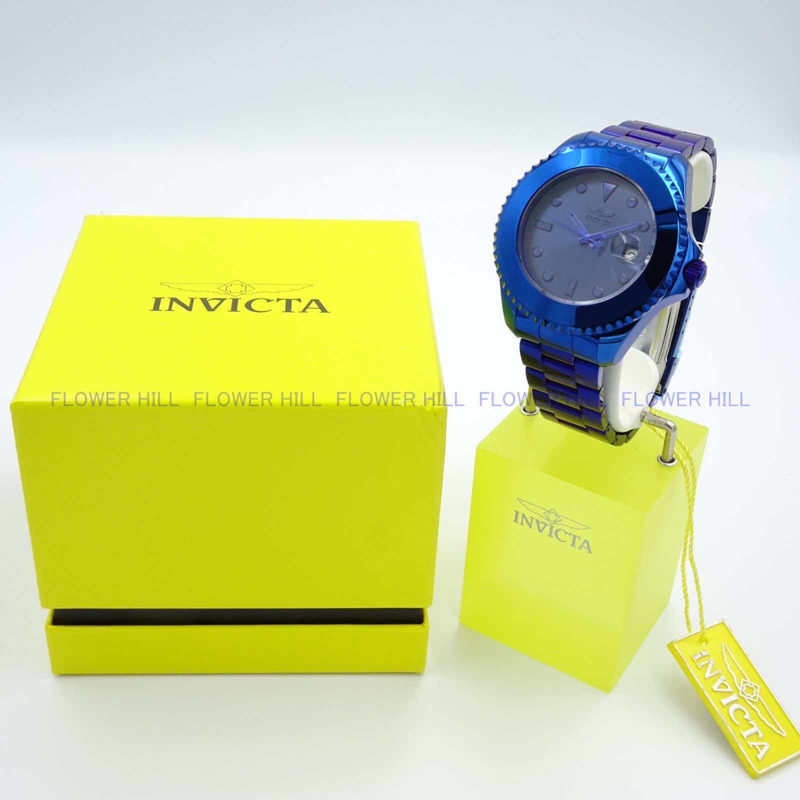 INVICTA インビクタ 腕時計 メンズ 自動巻き PRO DIVER 35040 ブルー カレンダー メタルバンド
