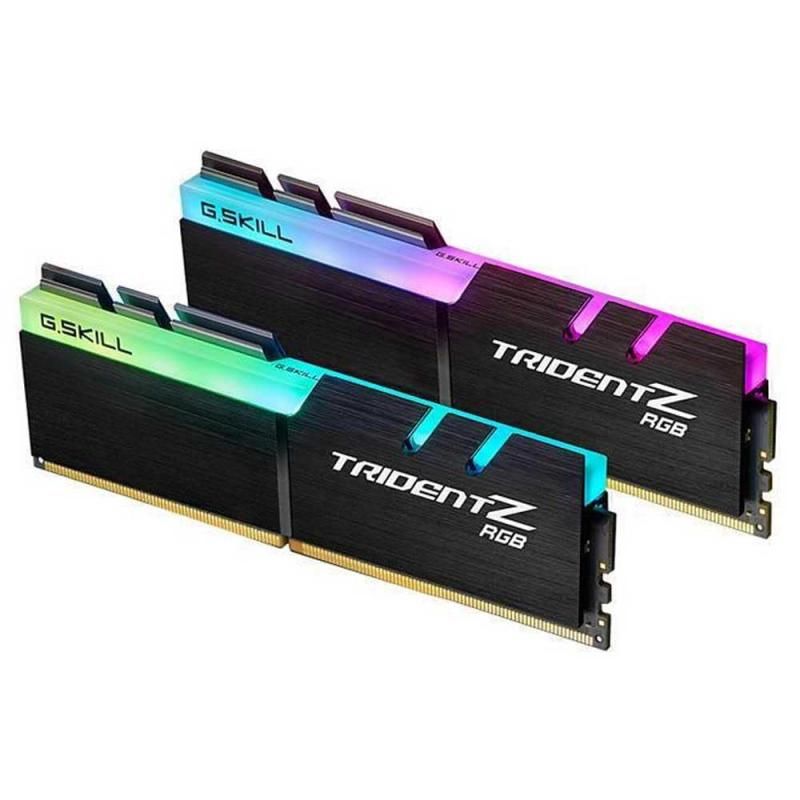 G.SKILL DDR4 Trident Z RGB For AMD Ryzen -amp- Ryzen Threadripper PC4-25600 | DDR4 3200 Mhz 2 x 16GB