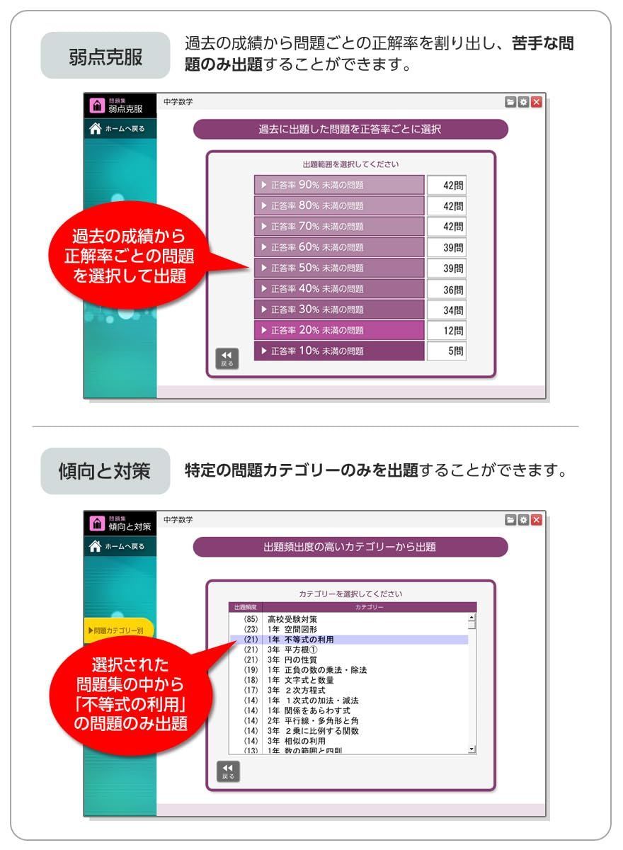 アイテム入荷! media5 ラーニングスケルトンパーソナル 中学数学1~3年 | Windows対応