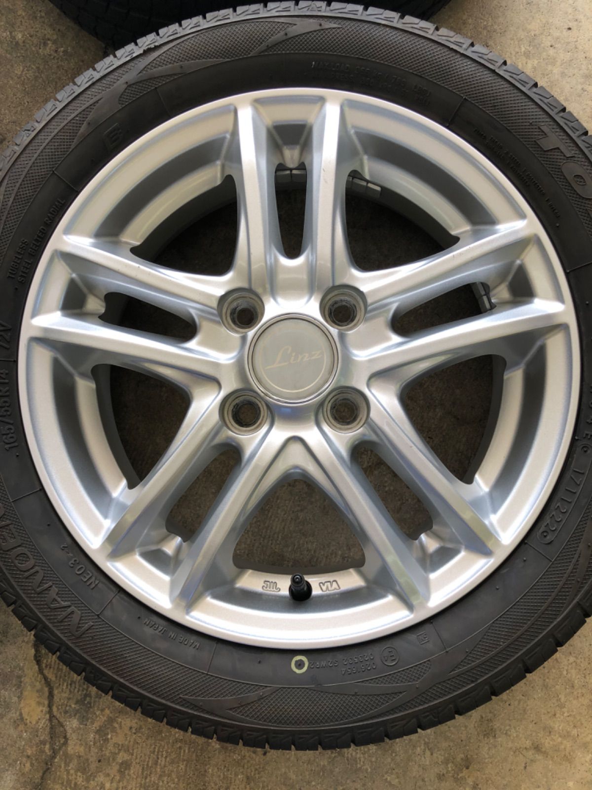 165/55R14 軽自動車 サマータイヤ アルミホイールset - メルカリ