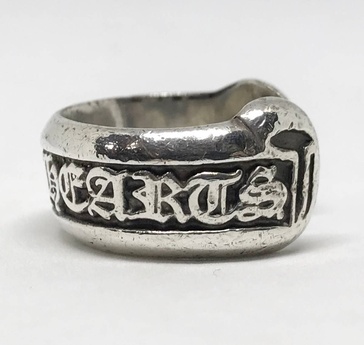 クロムハーツ ラベルリング CHROME HEARTS クロムハーツ ラージ