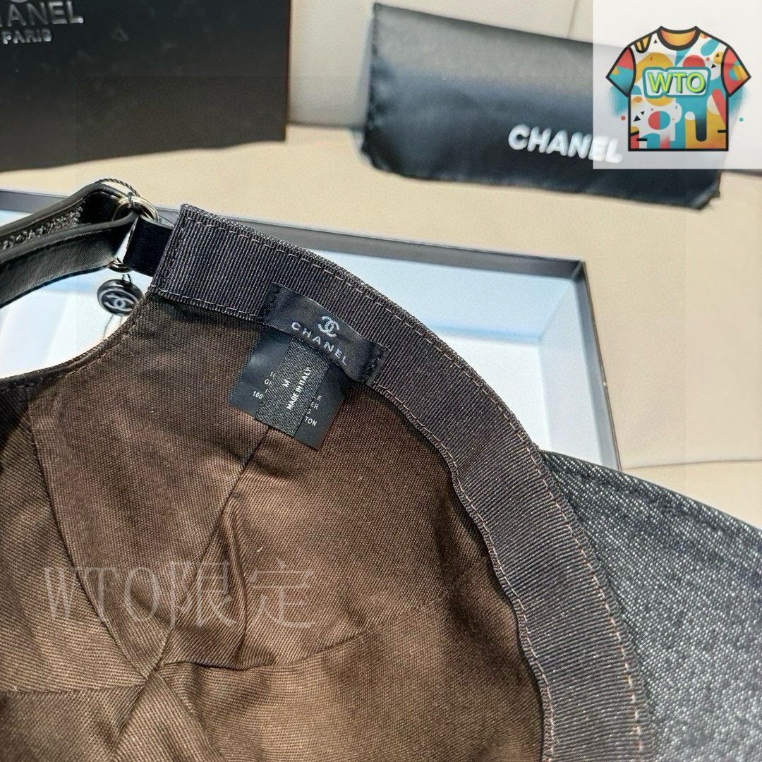 お値下げ☆CHANELベースボールキャップ 並行輸入品になります。 シャネル（Chanel）ベースボールキャップ02-2-WTO輸入-FWL46-WTO
