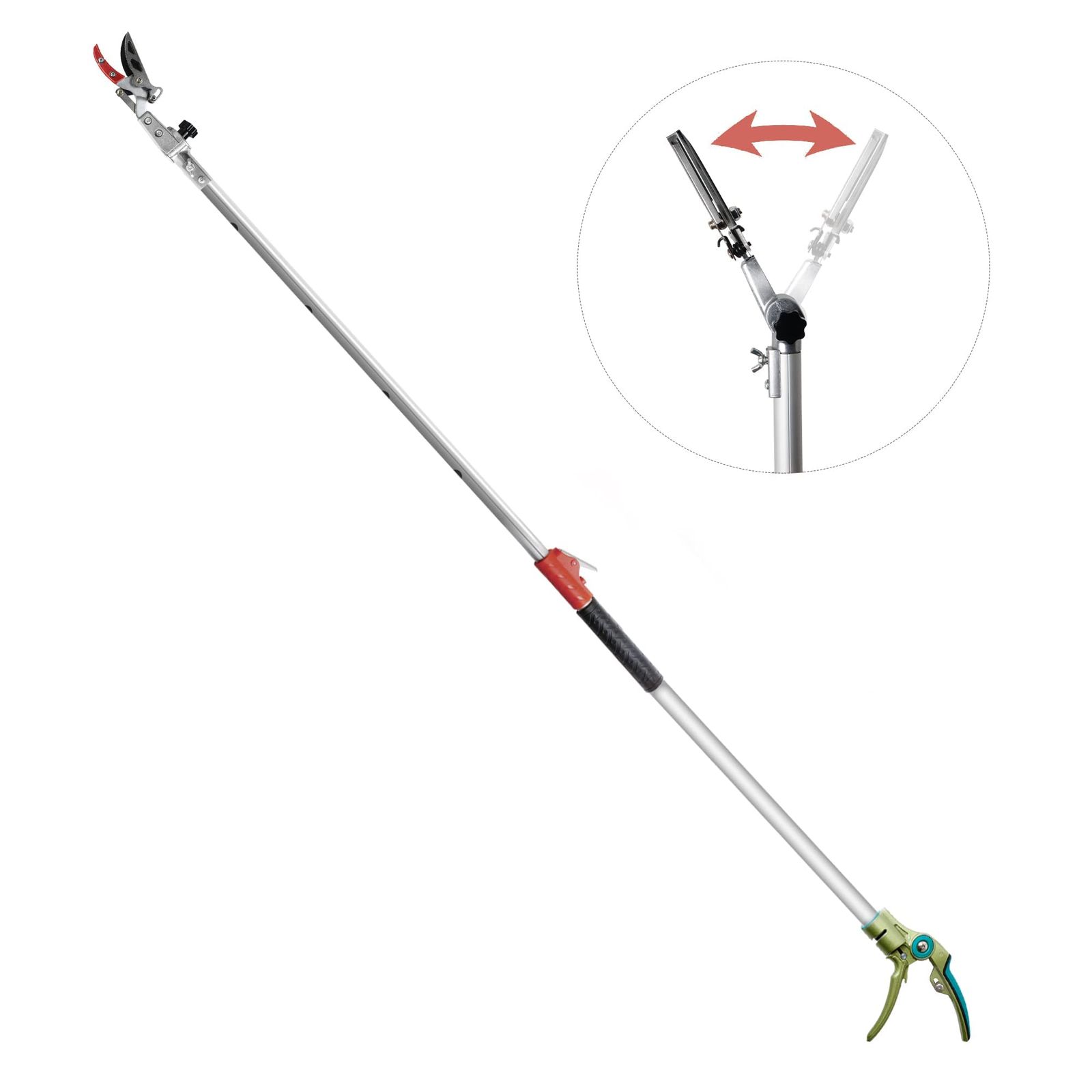 FLORA GUARD 110cm-166cm 高枝切りバサミ 高枝切鋏 伸縮式高枝切り鋏 高所太枝切鋏