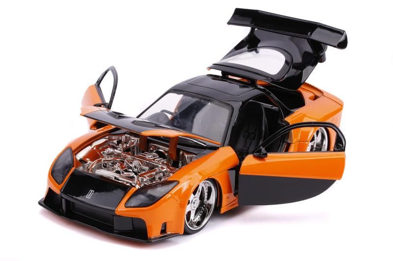 JADA TOYS ミニカー 1/24サイズ FAST&-FURIOUS HAN'S MAZDA RX-7