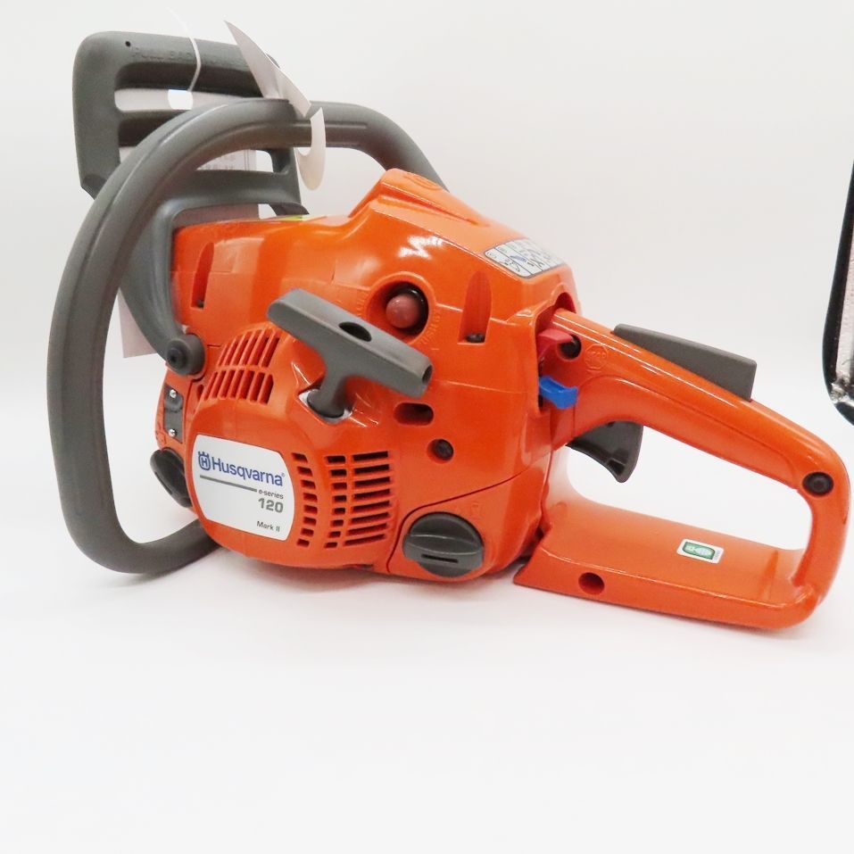Husqvarna ハスクバーナ 120e MarkⅡ 967861910 チェンソー オレゴン製 ガイドバー ソーチェン付き ソーチェーン 庭木 剪定 丸太 伐採 切断工具 2302056