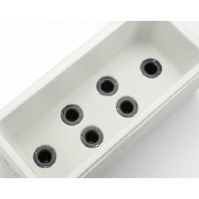 リッチェル タウンプランターWS 100型 石はだ サンドグレー 大容量 底面給水機能付き