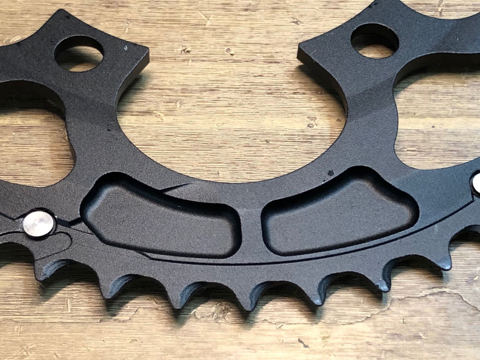 IP444 リデア RIDEA POWERRING 楕円 チェーンリング 50/34T