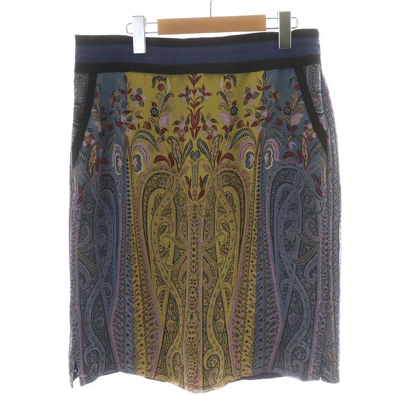 ETRO 膝丈スカート ペイズリー柄 エトロ - ひざ丈スカート