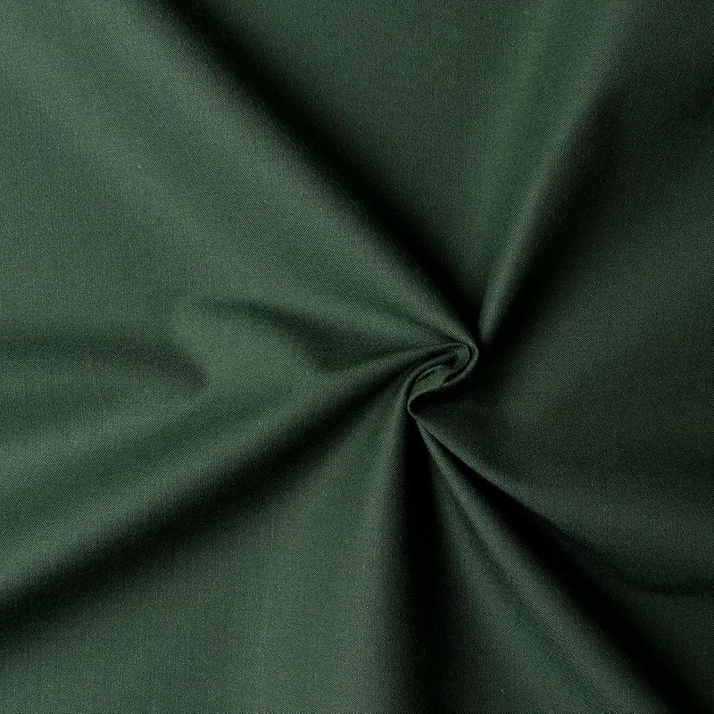 日本紐釦貿易 Nippon Chuko エイティスクエア 無地 生地 綿 シャーティング フォレストグリーン グリーン系 巾約108cm×10m切売カット KD4630-330-10M