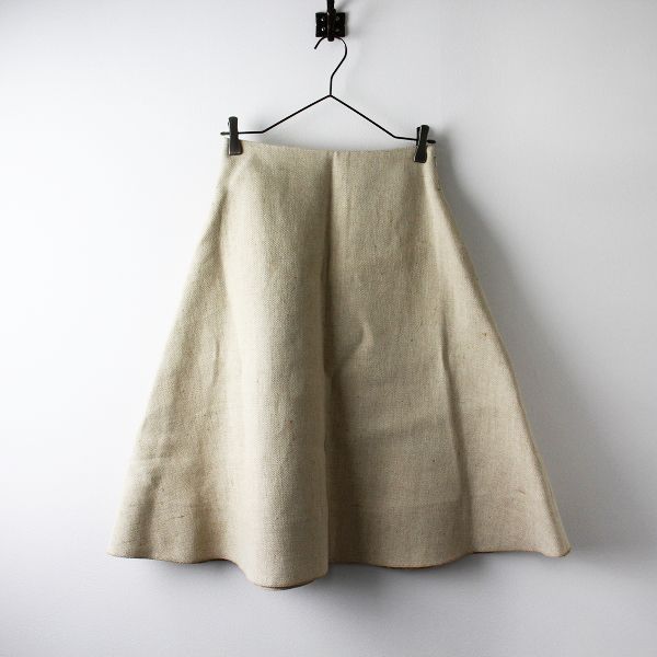 MADISON BLUE マディソンブルー JUTE FLARE SKIRT リネン