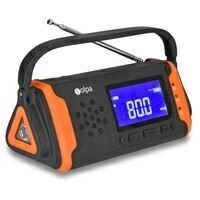 手回しソーラー蓄電ラジオ SL-091SL-091 クマザキエイム