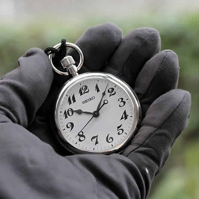 美品　昭和レトロ　SEIKO　国鉄　懐中時計　昭和40年 SEIKO 懐中時計 昭和40年製 国鉄