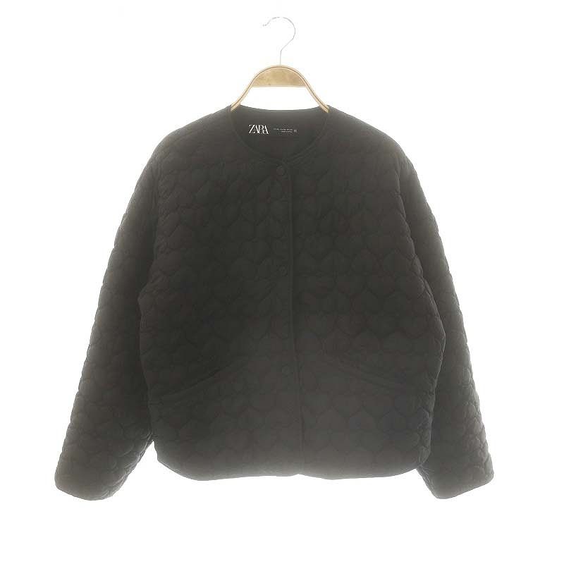 ZARA ハートキルティングジャケット S - メルカリ