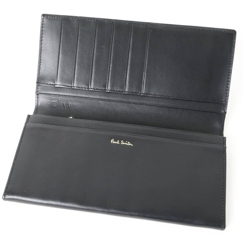 新品 Paul Smith ポールスミスかぶせ長財布 コードバン 財布 メンズ 馬