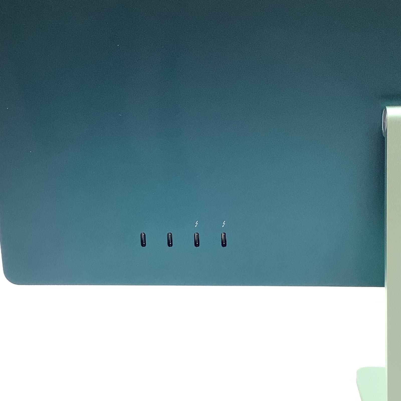 Apple iMac 2021 24インチ M1 8コア 8GB SSD 512GB グリーン 美品 動作