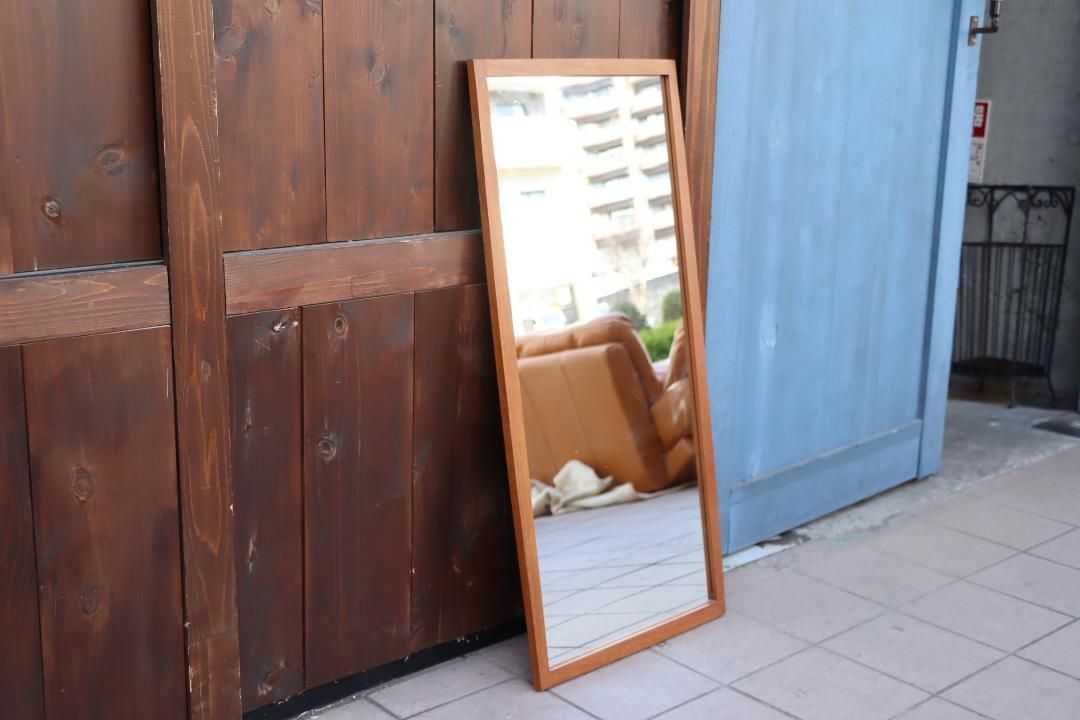 カイクリスチャンセンNo.103チーク⁄壁掛けミラー⁄1960年代デンマーク