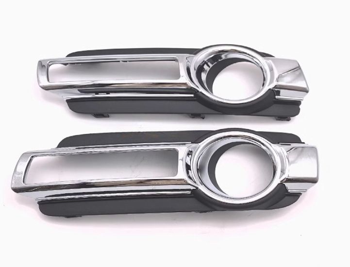 三菱 パジェロV93 V97 2014-2018 フロントディライトカバー 2個セット 外装ガーニッシュ