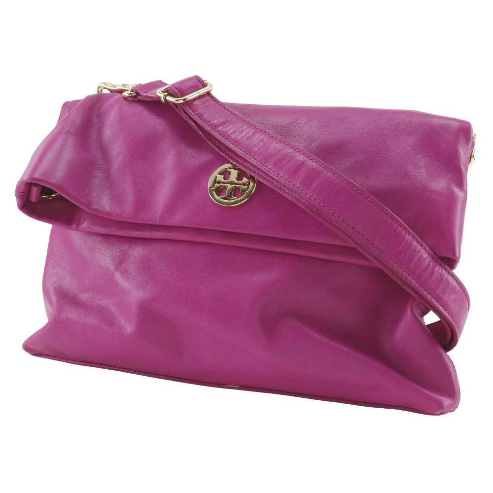 Tory Burch】トリーバーチ 3WAYクラッチ 折りたたみ レザー