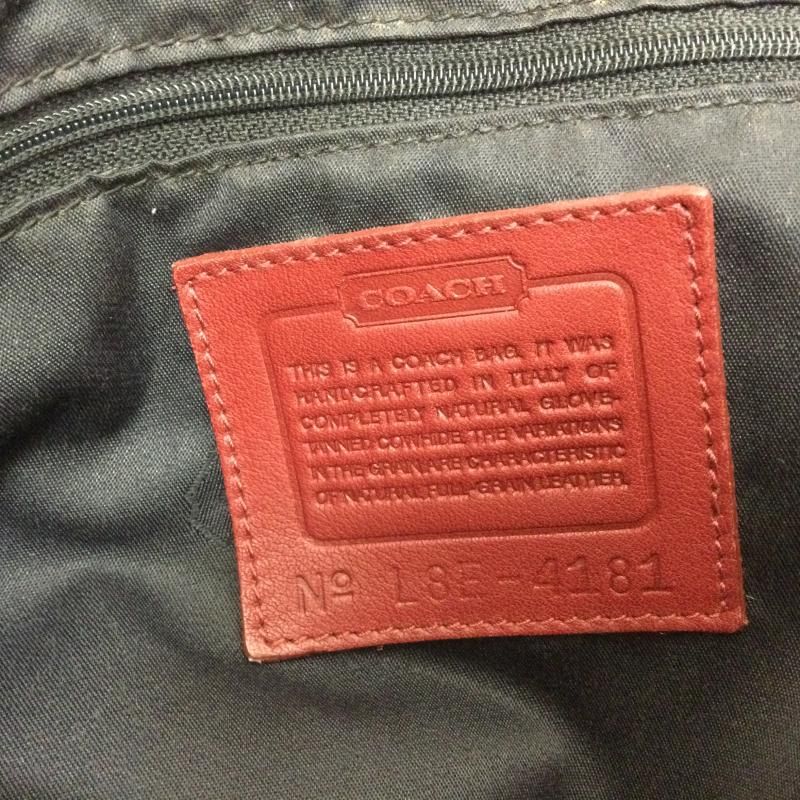 COACH コーチ トートバッグ オールド コーチ レザー トートバッグ ワンショルダー L8E-4181