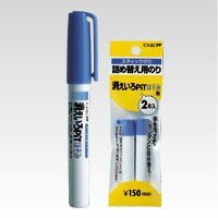 （まとめ） スティックのり トンボ鉛筆 消えいろピットほそみ PT-PC 4901991651447 ●仕様：本体 1本【×80セット】