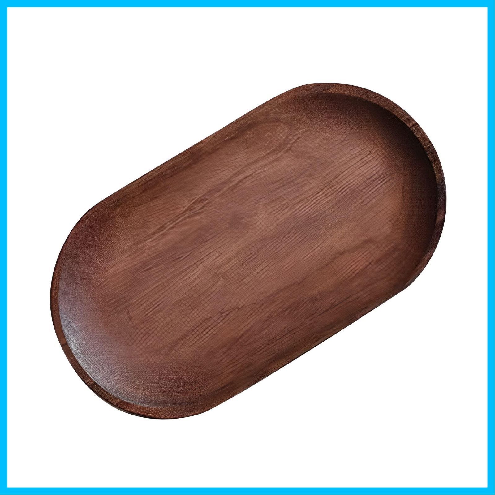 速発送】カフェトレー 木製 トレイ 小物入れ トレー 北欧 ミニトレイ お盆 天然木 おしゃれ トレー 小皿 マルチトレイ プレート マルチトレイ  キャッシュトレイ 18x10cm コクタン - メルカリ