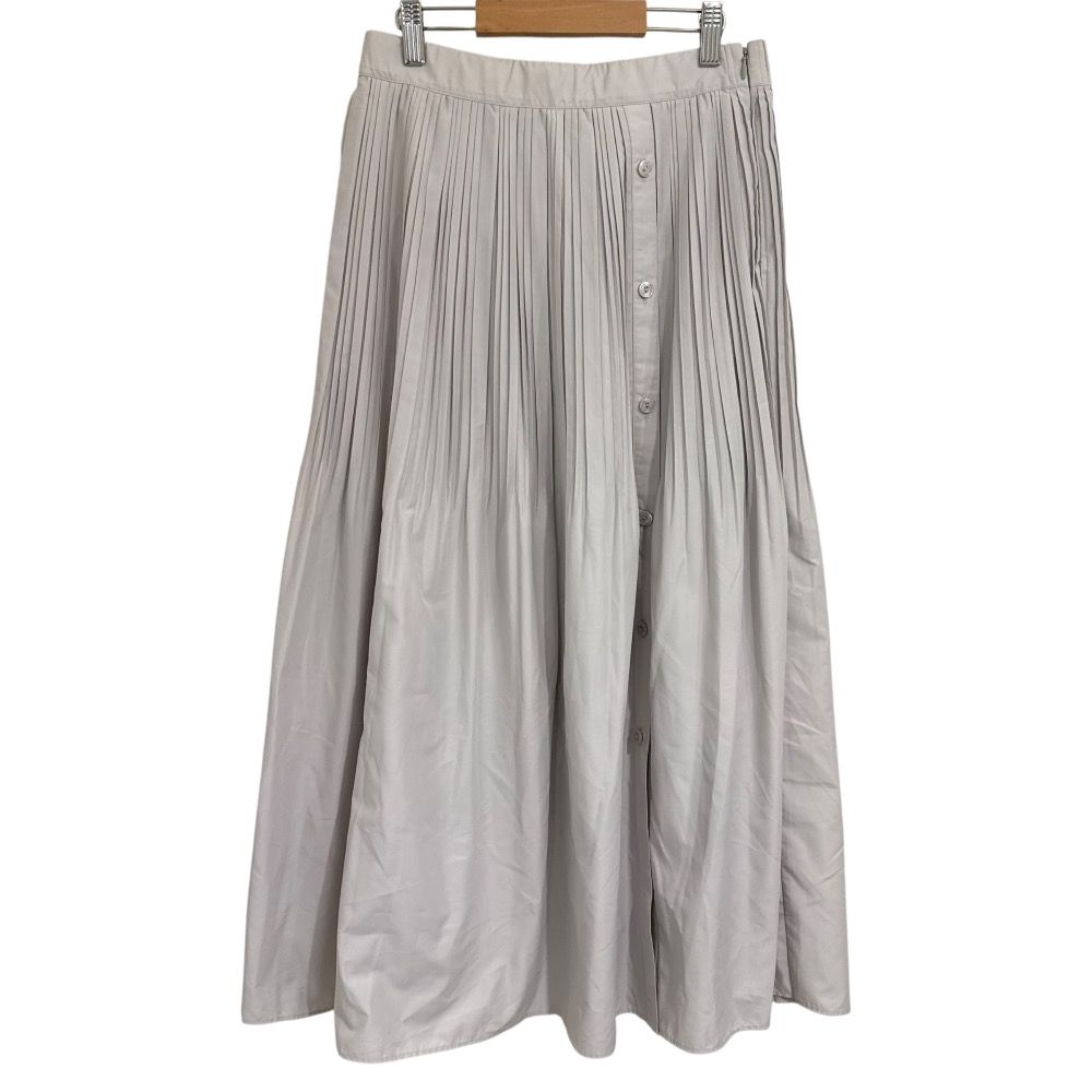 BLUE LABEL CRESTBRIDGE ブルーレーベルクレストブリッジ EZUMIタイプライタースカート サイズ38 ベージュ レディース 古着