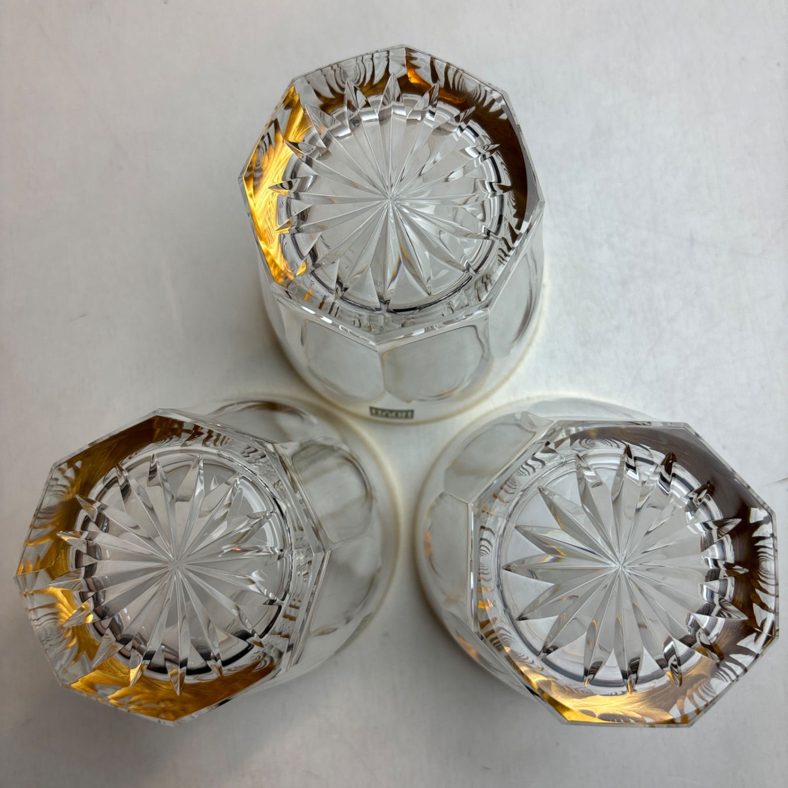 HOYA STONE WARE 皿 7枚23cm アンティーク箱保管品 新品未使用 HOYACRYSTAL ホヤクリスタル 最高級8面Qカットロック