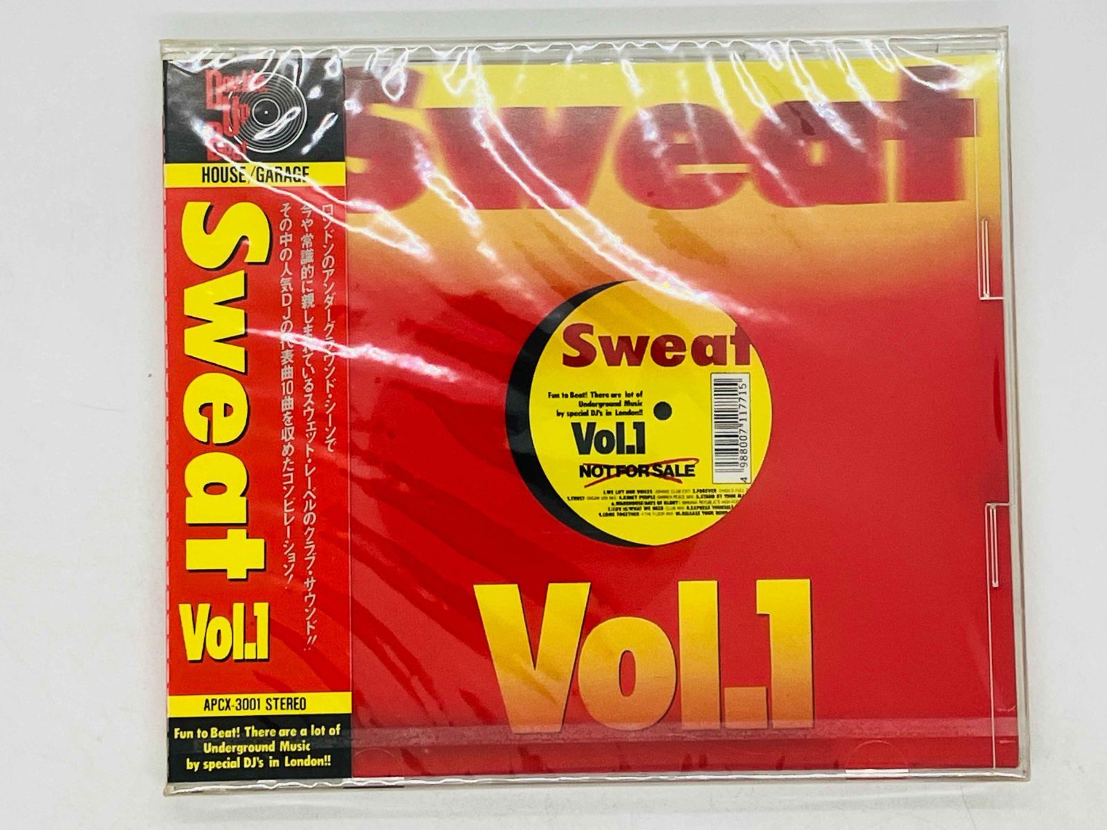 CD 未開封 Sweat・Vol.1 / WE LIFT OUR VOICES , FOREVER 帯付き
