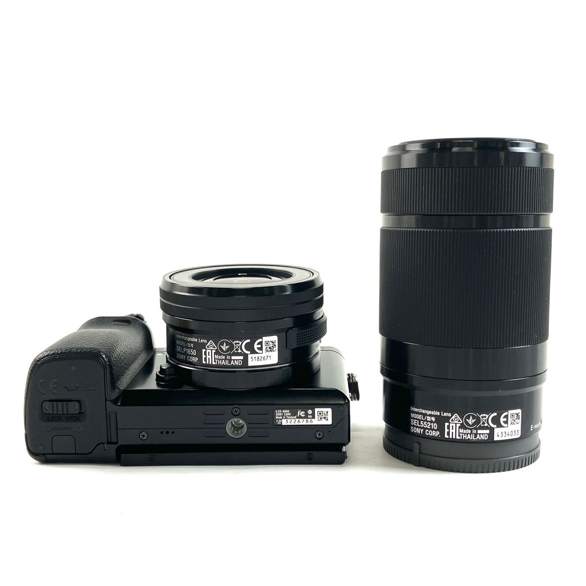 Sony SONY ソニー α6000 ILCE-6000Y レンズキット 中古美品 使用2回 
