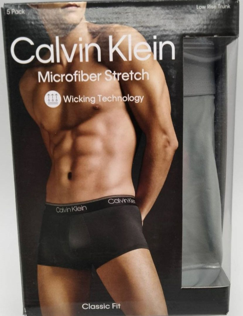 Calvin Klein(カルバンクライン)  ローライズボクサーパンツ グレイ 1枚 メンズボクサーパンツ 男性下着 NB3375