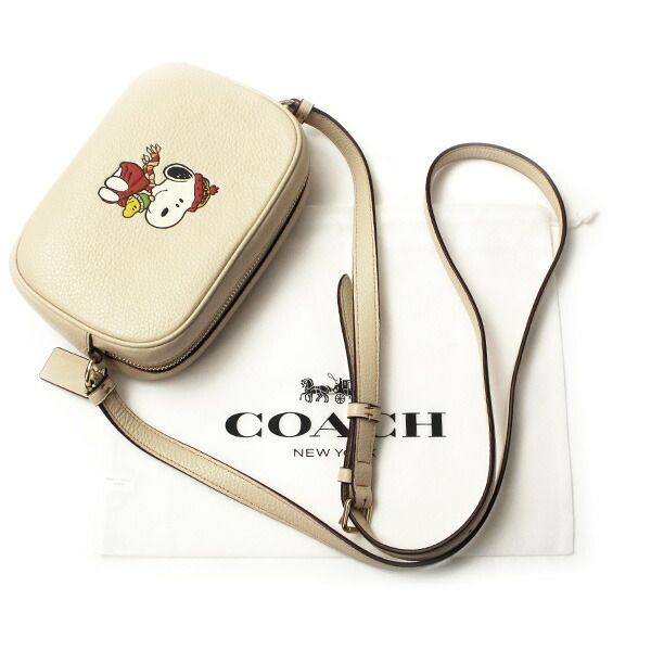 COACH コーチ PEANUTSコラボ ミニ ジェイミー カメラ バッグ 