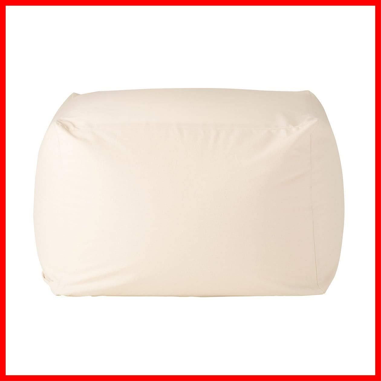 幅65×奥行65×高さ43cm 体にフィットするソファ・生成・セット 44500552 無印良品 大