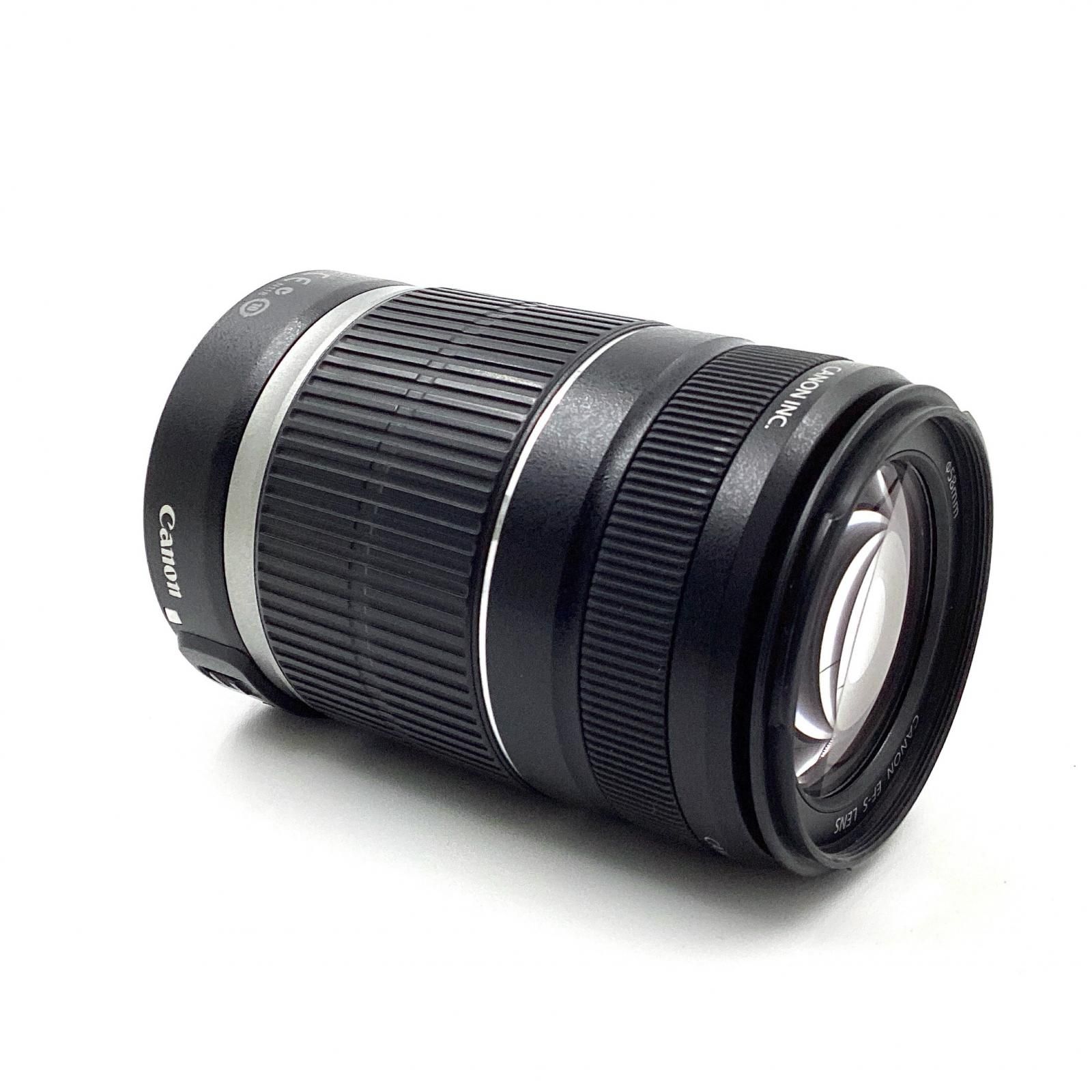 全額返金保証】【最速発送】Canon EF-S55-250mm F4-5.6 IS 美品 動作
