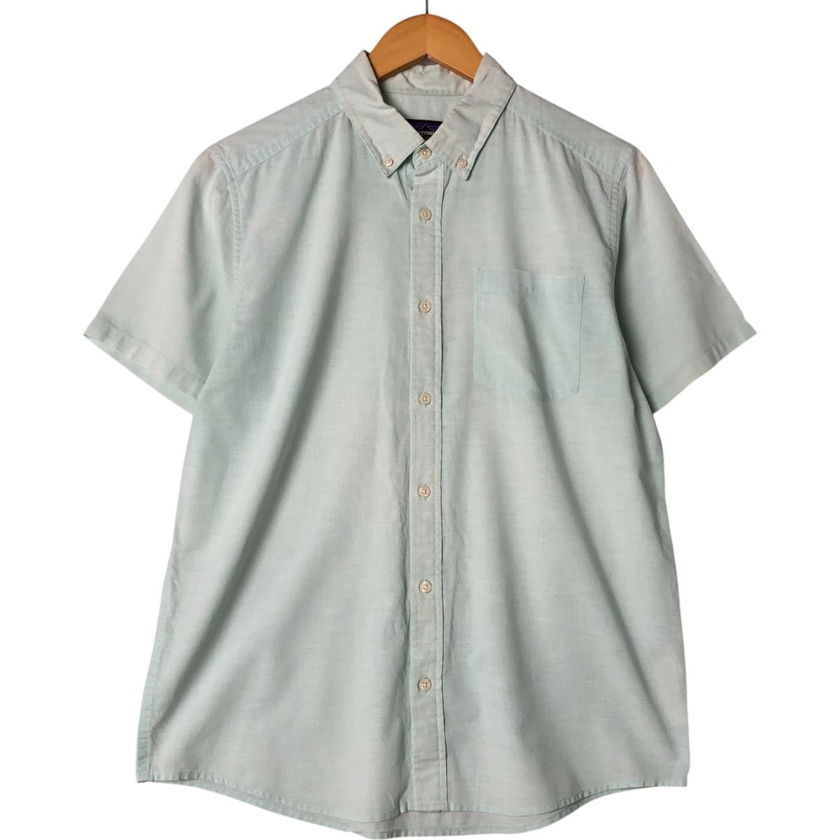 パタゴニア 開襟アロハシャツ 半袖 総柄 オーガニックコットン