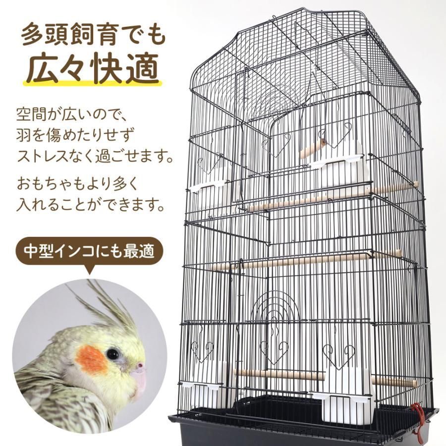 新品未使用鳥かご 鳥籠 ケージ 大型 おしゃれ 多頭飼い 鳥小屋