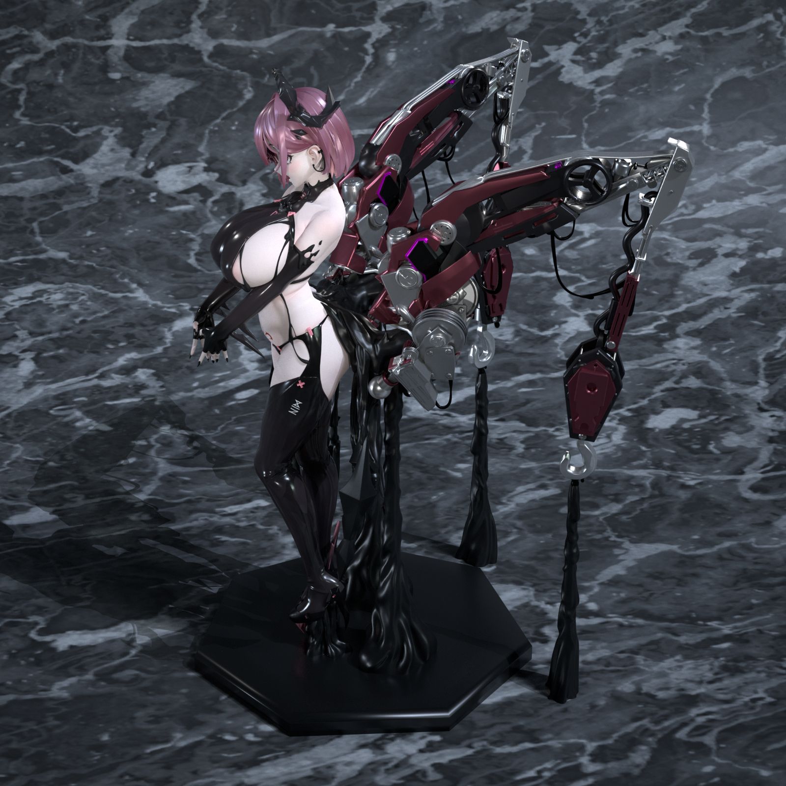 勝利の女神：NIKKE 正規ガレージキット ジズ 1/7スケール - メルカリ