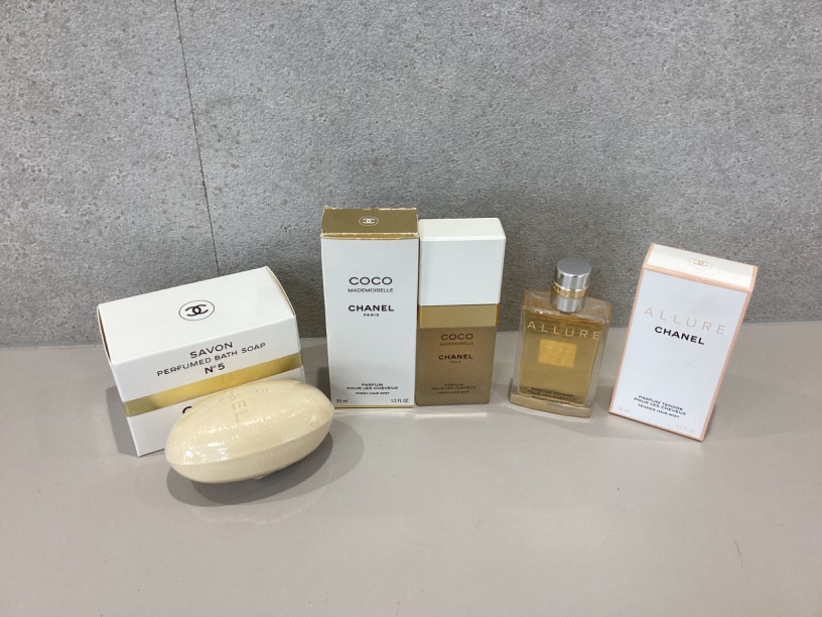 シャネル香水、ヘアミスト3点セット