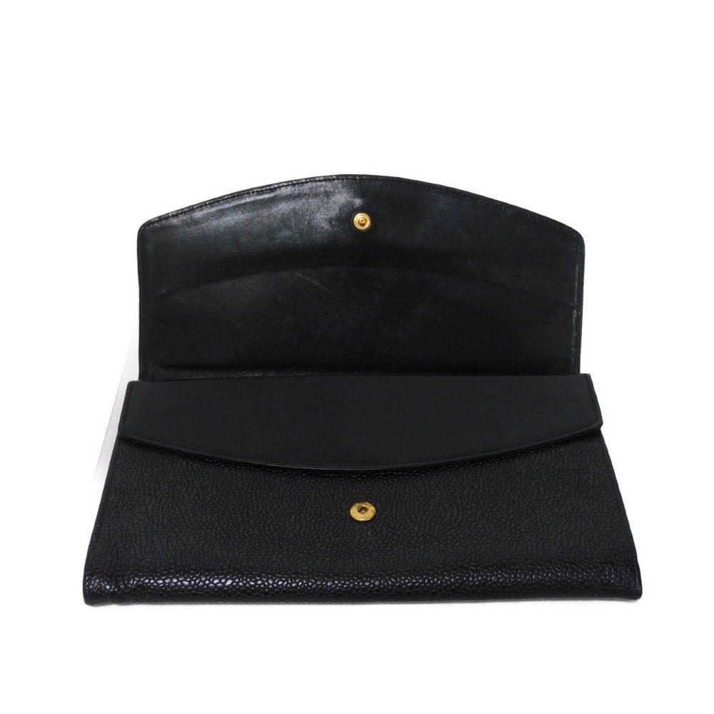 CHANEL シャネル ロング フラップ ウォレット ココマーク CCマーク 4  