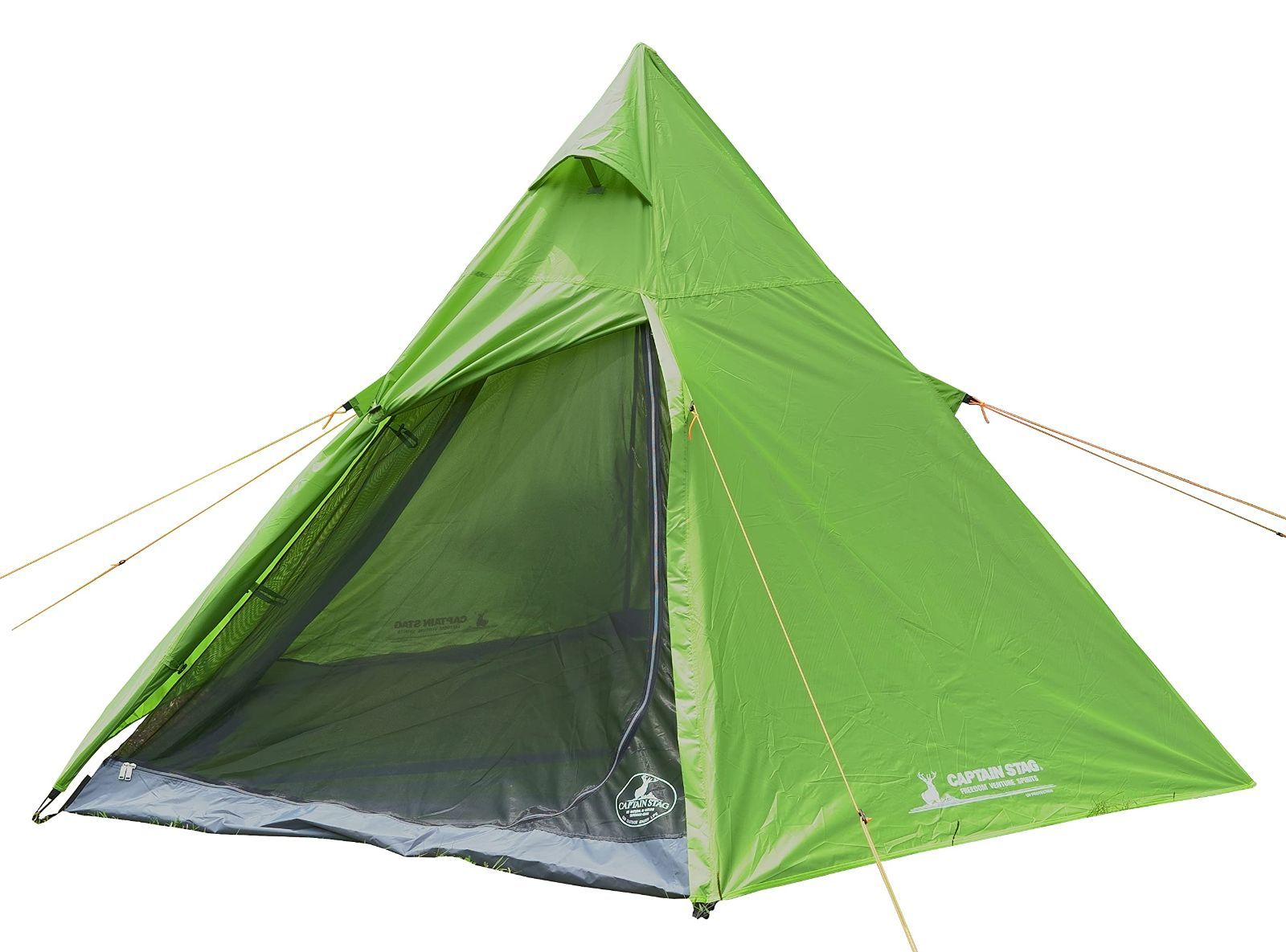 ワンポールテント ティピー テント ヘキサゴン STAG 300UV キャプテンスタッグ CAPTAIN 3～4人用