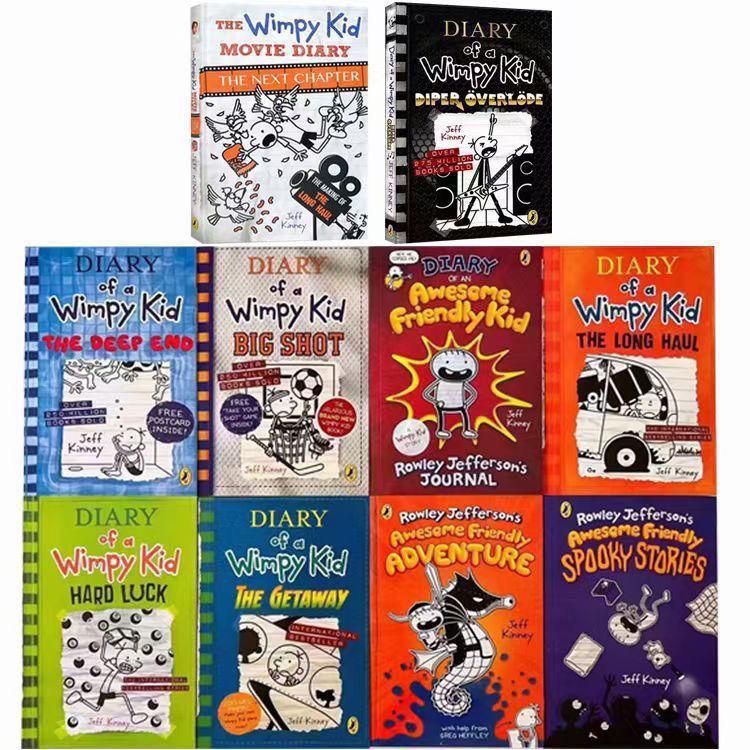 Diary of a Wimpy Kid グレッグのダメ日記 英語勉強 24册 Diary of a Wimpy Kid グレッグのダメ日記 英語勉強 24册 日本語と