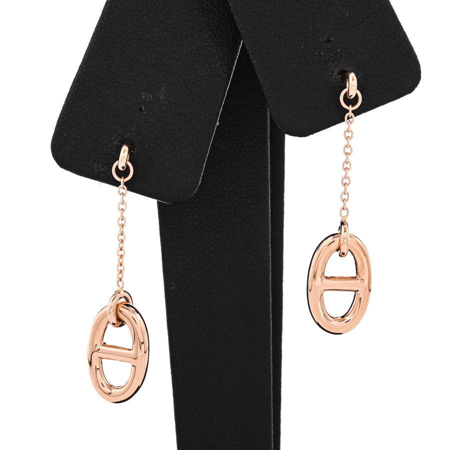 HERMES エルメス ピアス シェーヌダンクル ファランドール